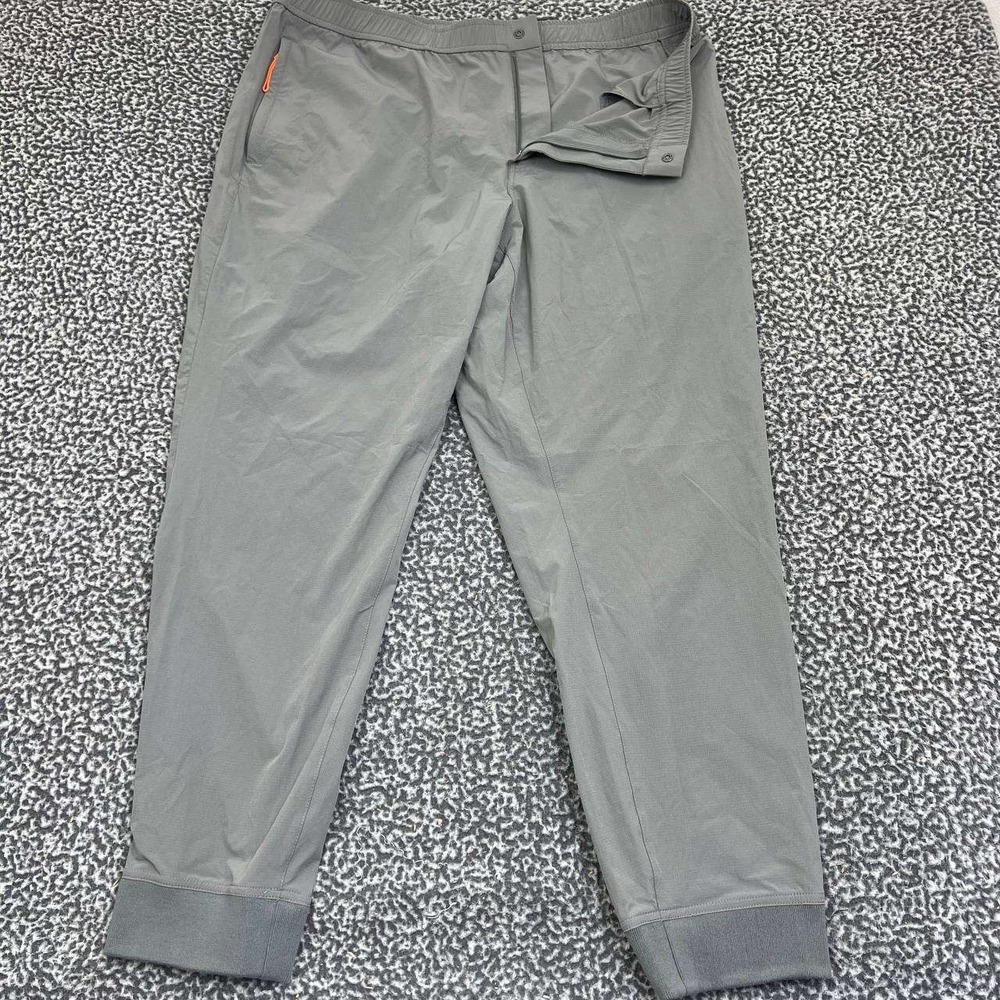 Bass Outdoor Sweatpants Men Extra Large Gray Jogger Zip‎ Pockets Outdoor 40x30